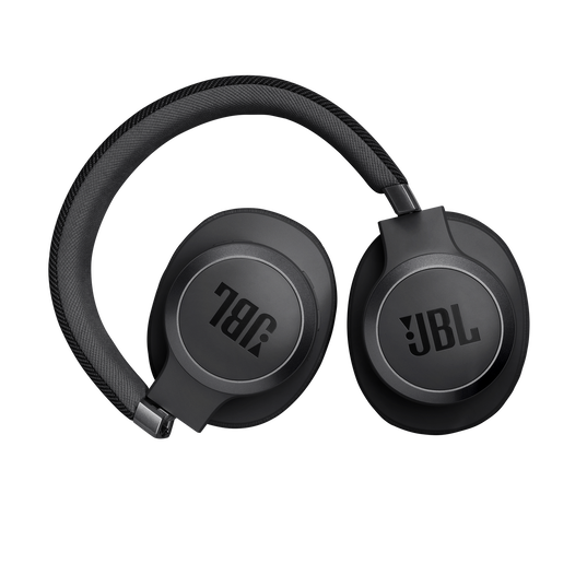 JBL Live 770NC - Black - Wireless Over-Ear Headphones with True Adaptive Noise Cancelling - Detailshot 4